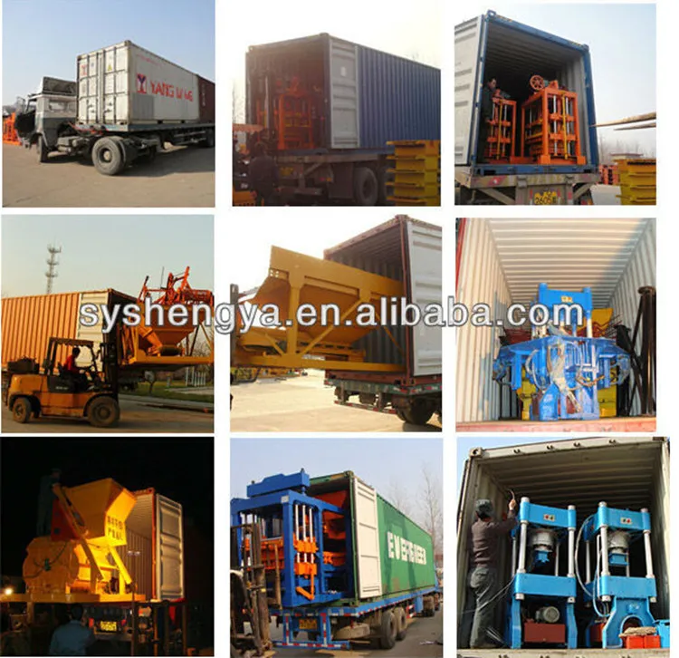 Qtj4-40b Concrete Brick/Paver Brick/Solid Brick Machinery Price for Sale, Block Making Machine