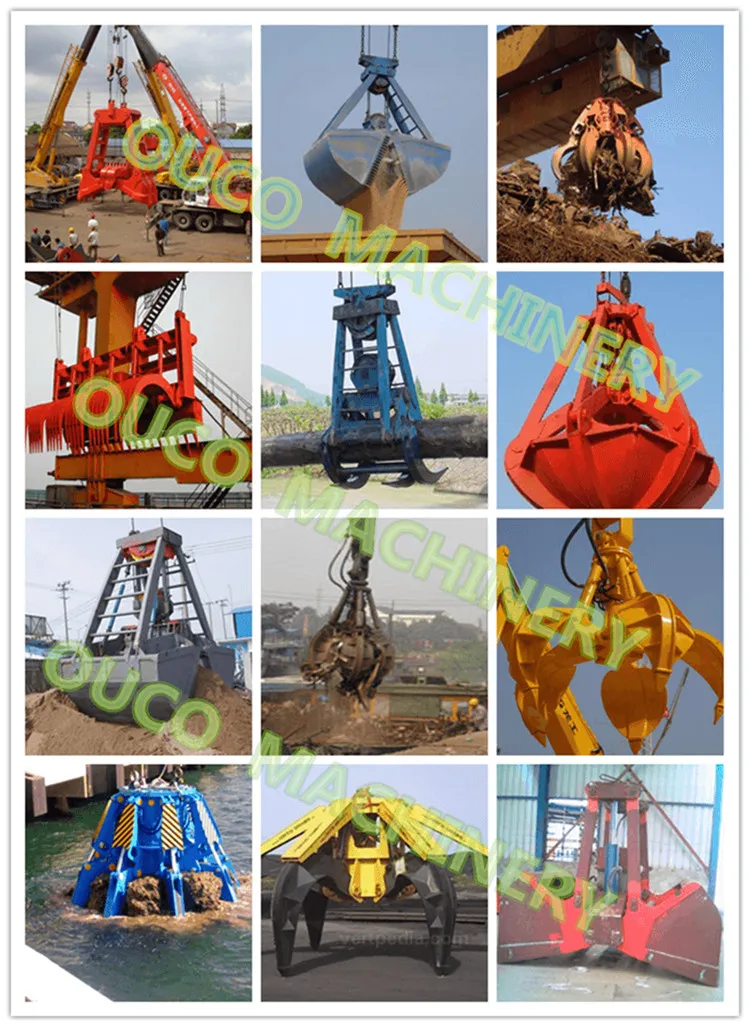 Radio Windlass Remote Control Clamshell Grabs Suitable for Gantry Crane
