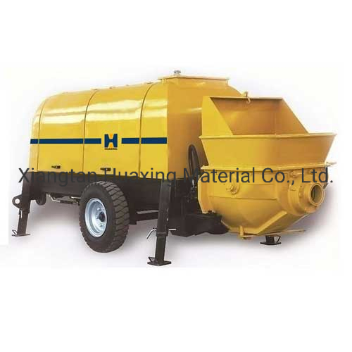 Refurbished Concrete Trailer Pump Hbt40 Different Output Available