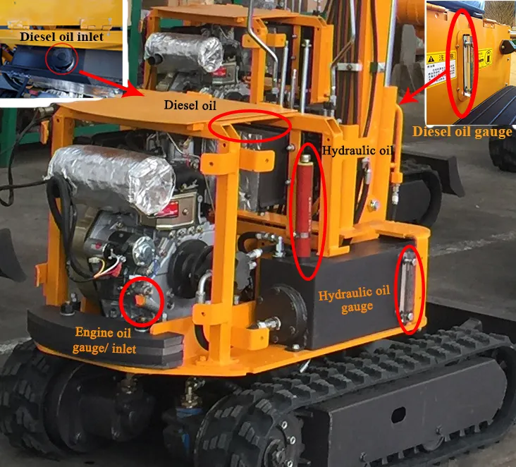 Rhinoceros Hot Sell Mini Excavator Hydraulic Crawler Excavator 0.8 Ton Small Excavator