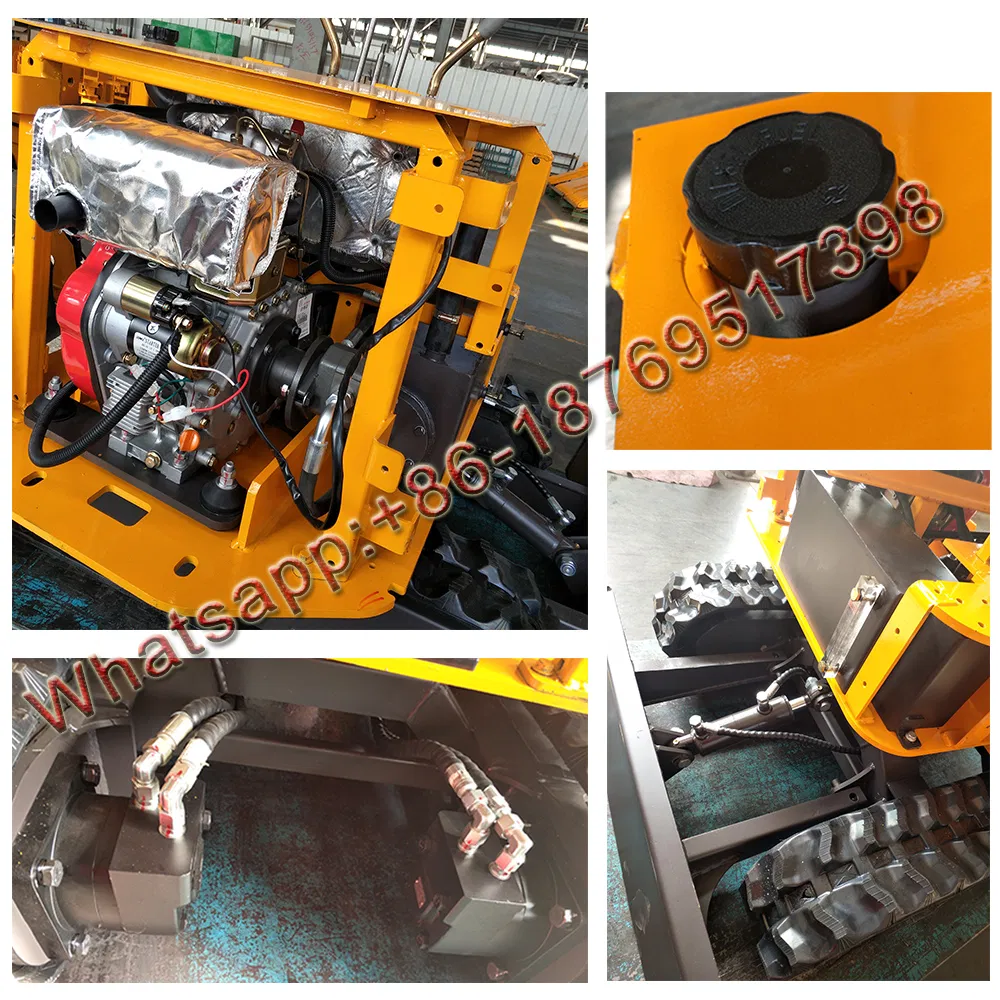 Rhinoceros Hot Sell Mini Excavator Hydraulic Crawler Excavator 0.8 Ton Small Excavator