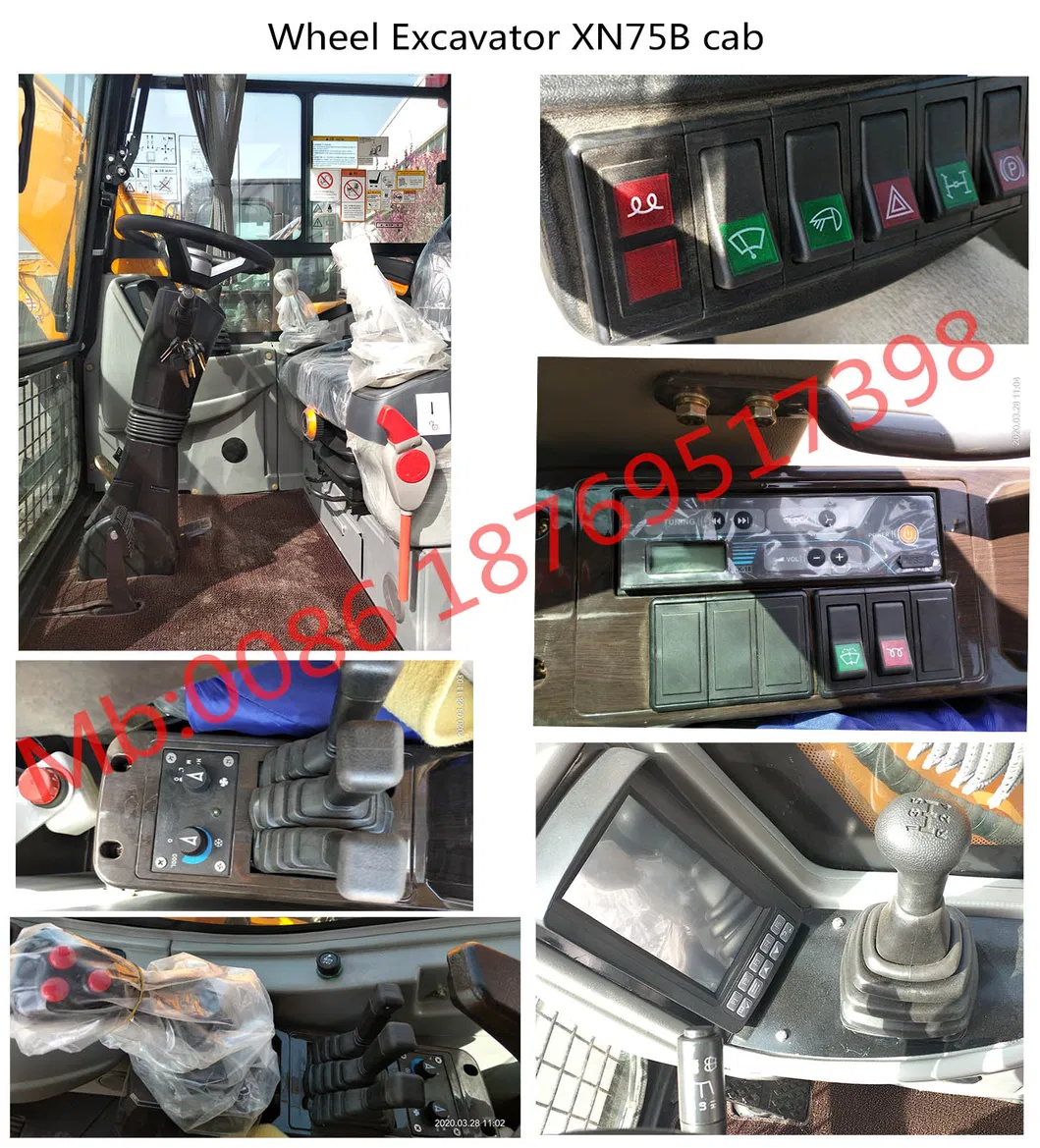 Rhinoceros Lego Bucket Wheel Excavator 6 Ton Hydraulic Excavator for Sale