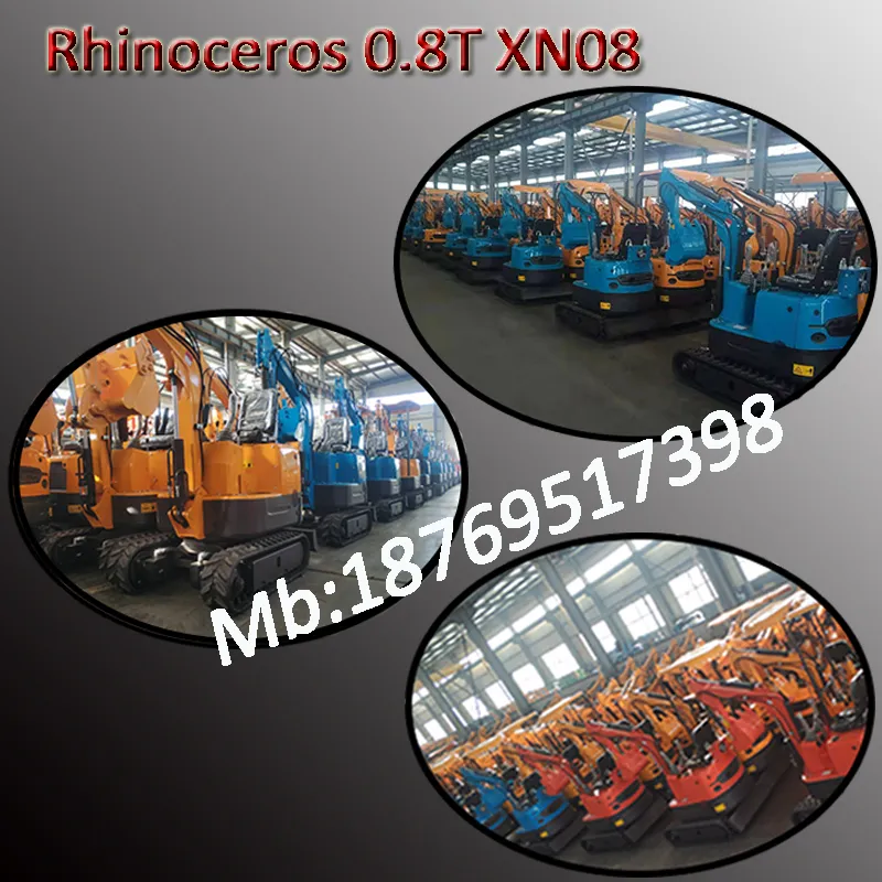 Rhinoceros Mini Excavator Xn08, Mini Crawler Excavator for Sale