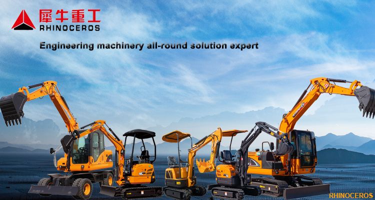 Rhinoceros Wheel Excavator for Sale, 1 Year Quality Warranty