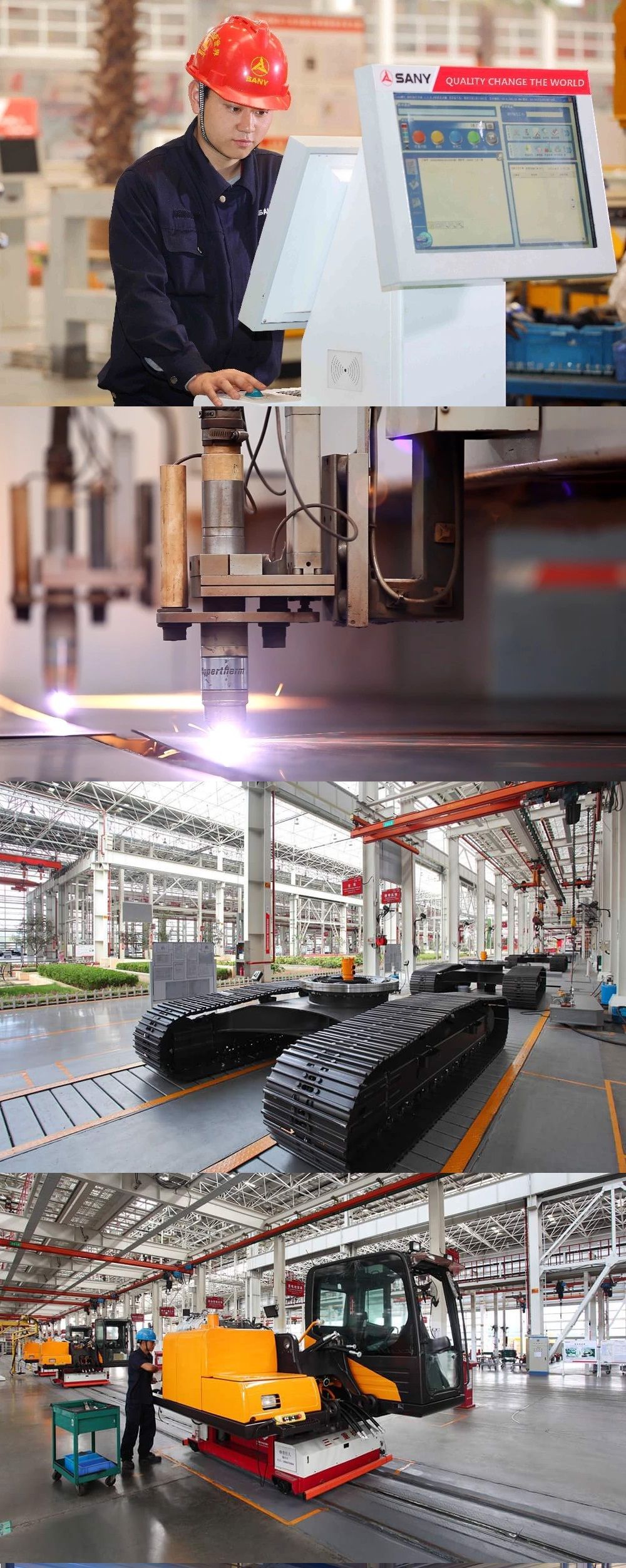 SANY SY235 25Ton Medium Excavator Long Boom Excavator for Sale