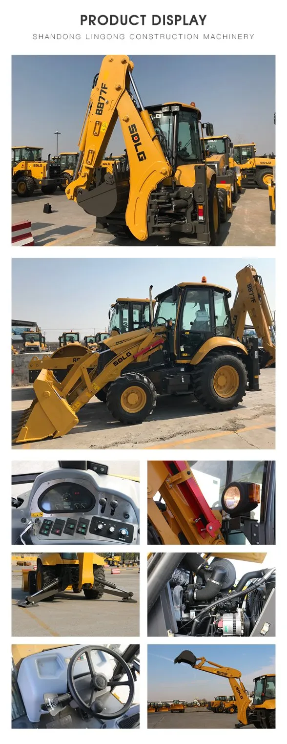 Sdlg 4t Medium-Size Wheel Loader LG946L with Weichai Tier II Engine