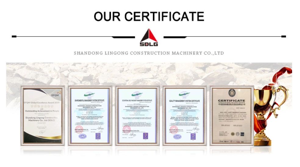 Sdlg B876f Multi-Function Building Construction Loader Excavator Backhoe for Urban