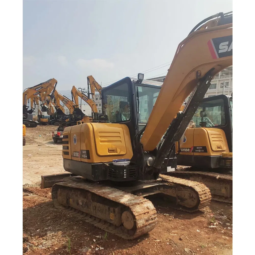 Second Hand 99% New The Highest Breakout Force 5.2 Tons High Operating Efficiency Hydraulic Rock Breaker Excavator Sy55c From China
