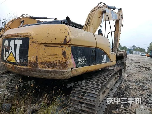 Second-Hand Excavator Digger Used Mini Medium Crawler Cat 323dl Backhoe Construction Equipment
