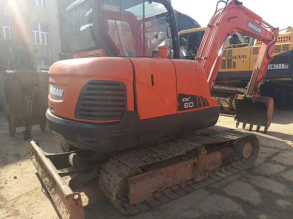 Second Hand Excavator Doosan Dx60 Good Condition 99%New