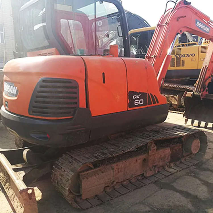 Second Hand Excavator Doosan Dx60 Good Condition 99%New