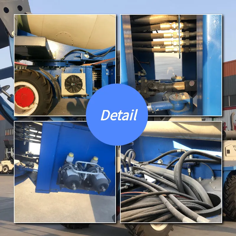 Self Loading 4.0 Cbm Mini Concrete Mixer Truck with Ce