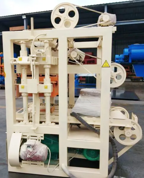 Semi Automatic Paver Clay Soil Manual Brick Making Machine Price
