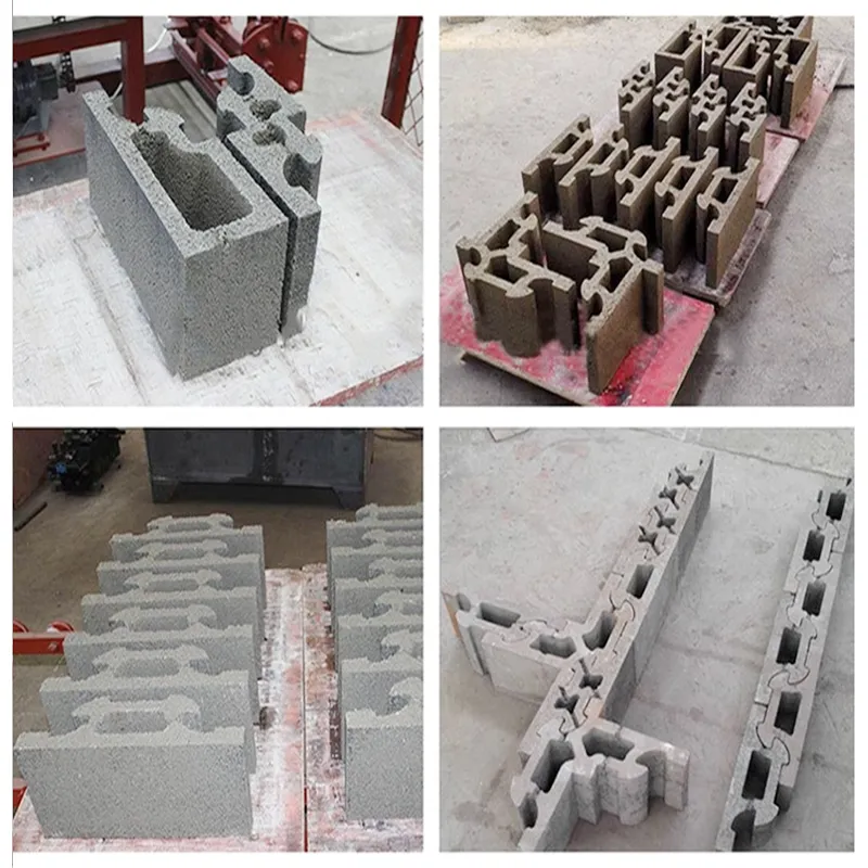 Semi Automatic Paver Clay Soil Manual Brick Making Machine Price
