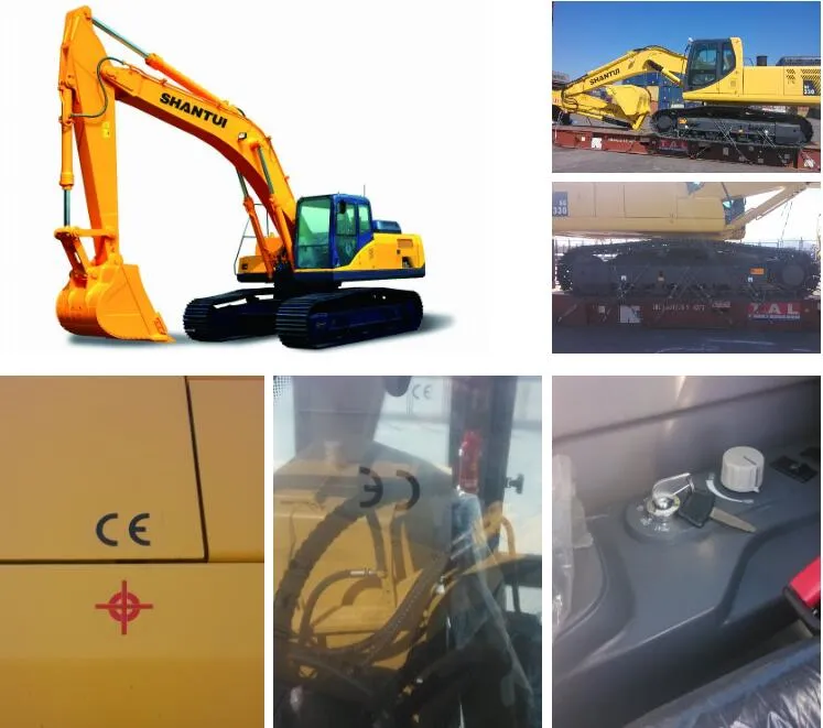 Shantui 60HP Hydraulic Crawler Excavator with 4tnv94L-Sfn (Tier 2)