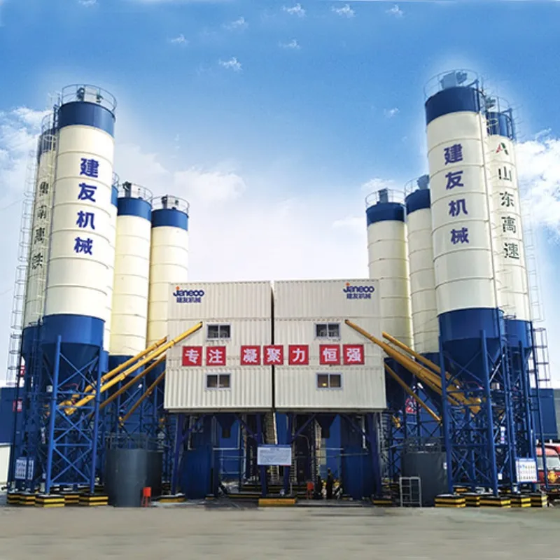 Shantui Sjhzs090-3r 90m3/H Productivity Concrete Mixing Plant Cheap Price