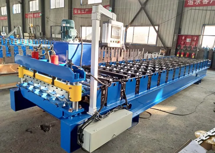 Sheet and Wall Panel Roll Roof Cold Forming Machine Trapezoidal
