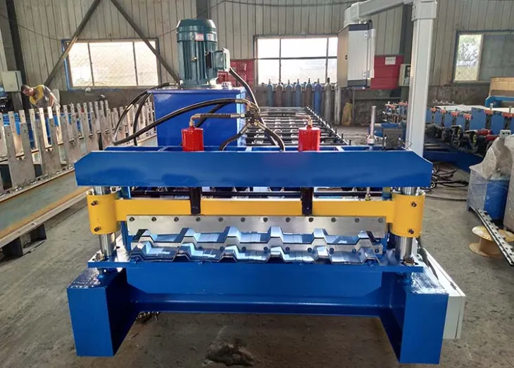 Sheet and Wall Panel Roll Roof Cold Forming Machine Trapezoidal