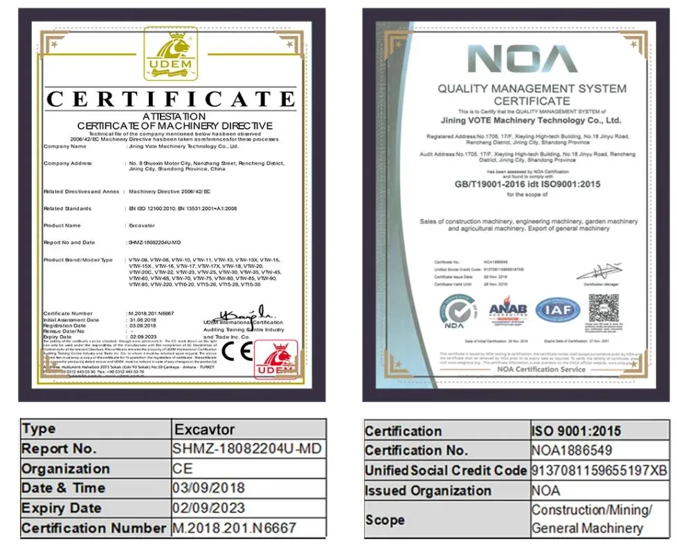 Simple Operating Construction Machinery 1.6ton Hydraulic Excavator Mini Wheel Digger for Sale Prices