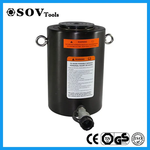 Single Acting 600ton Big Lifting Hydraulic Jacks