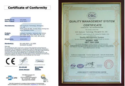 Single Acting 600ton Big Lifting Hydraulic Jacks