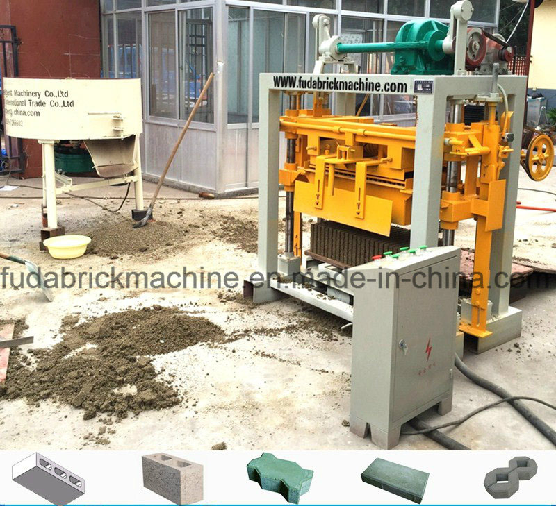 Small Block Machine/Habiterra Concrete Block Machine China Brand