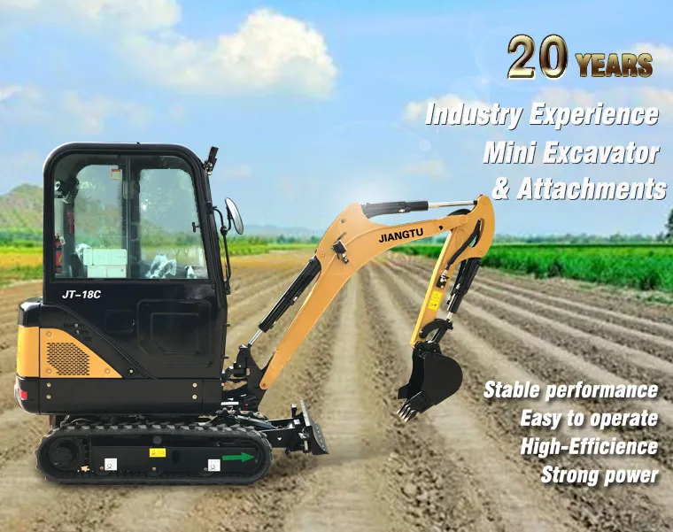 Small Crawler Digger Hydraulic Mini Excavator
