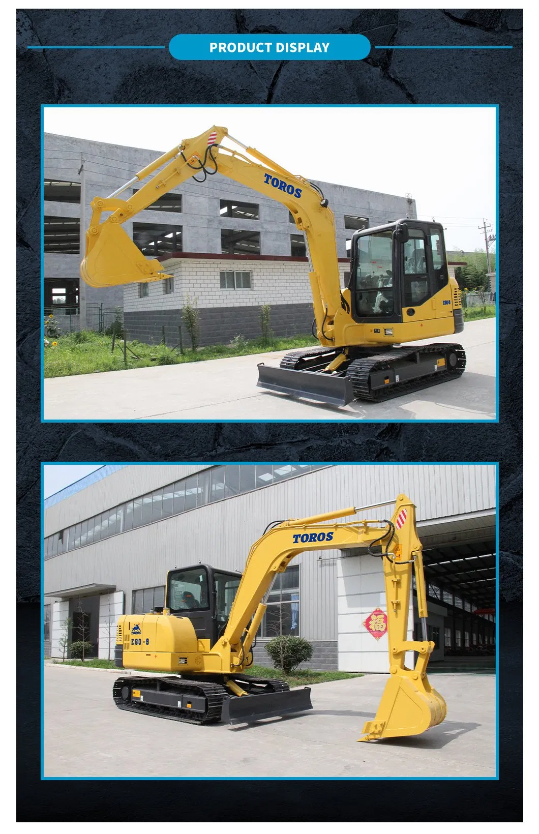 Small Digger Cheap Price Crawler Excavator for Garden and Farm Mini Excavator