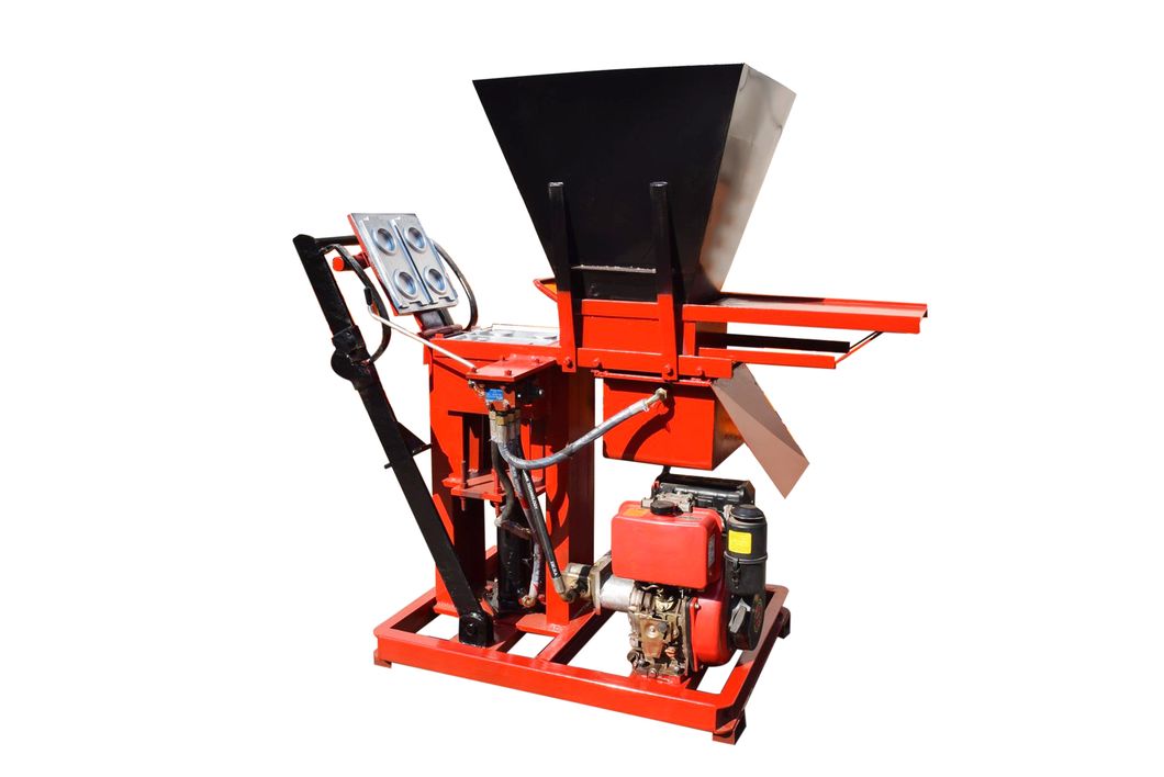 Small Profitable Machine 2-25 Small Adobe Clay Brick Making Machine