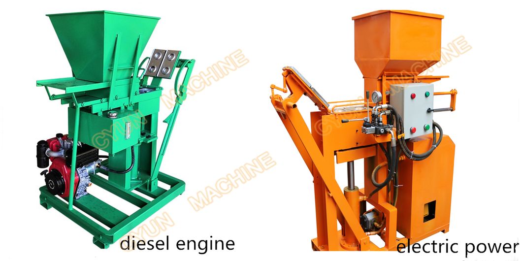 Small Profitable Machine 2-25 Small Adobe Clay Brick Making Machine