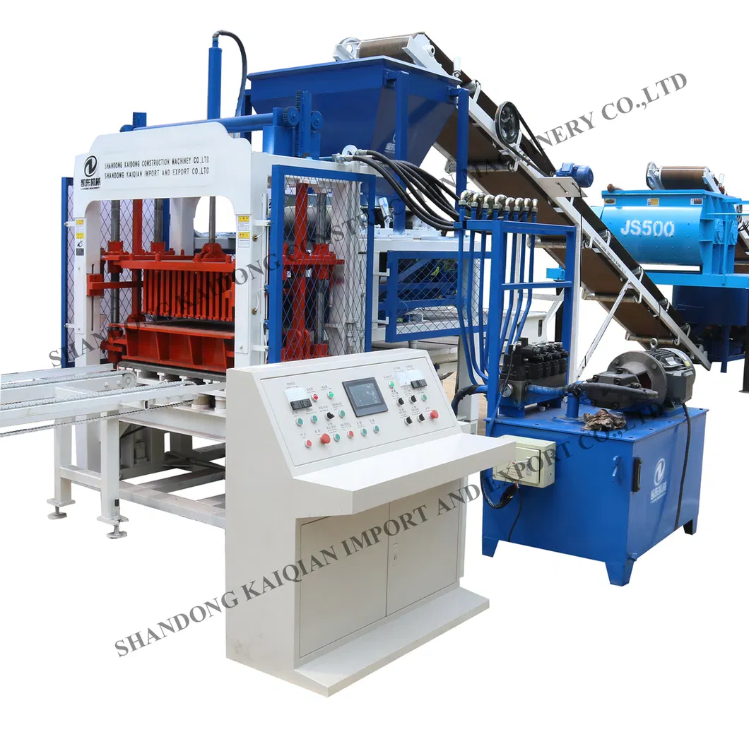 Solid Hollow/Paving Stone/Concrete Cement/Brick Machine/Block Making Machine Manufacturer Automatic Brick Making Machine