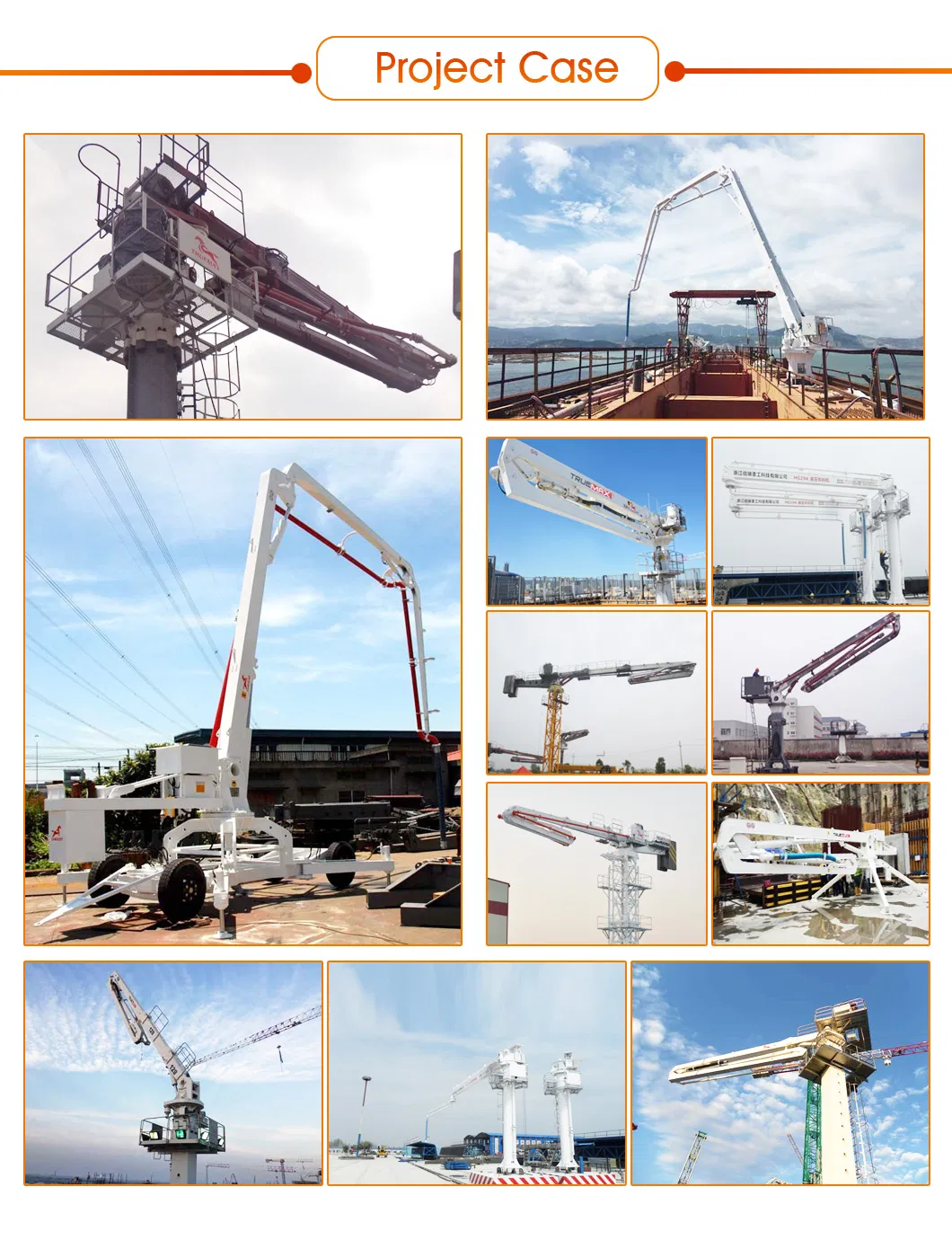 Specialized for Climbing of Concrete Placing Boom-21m