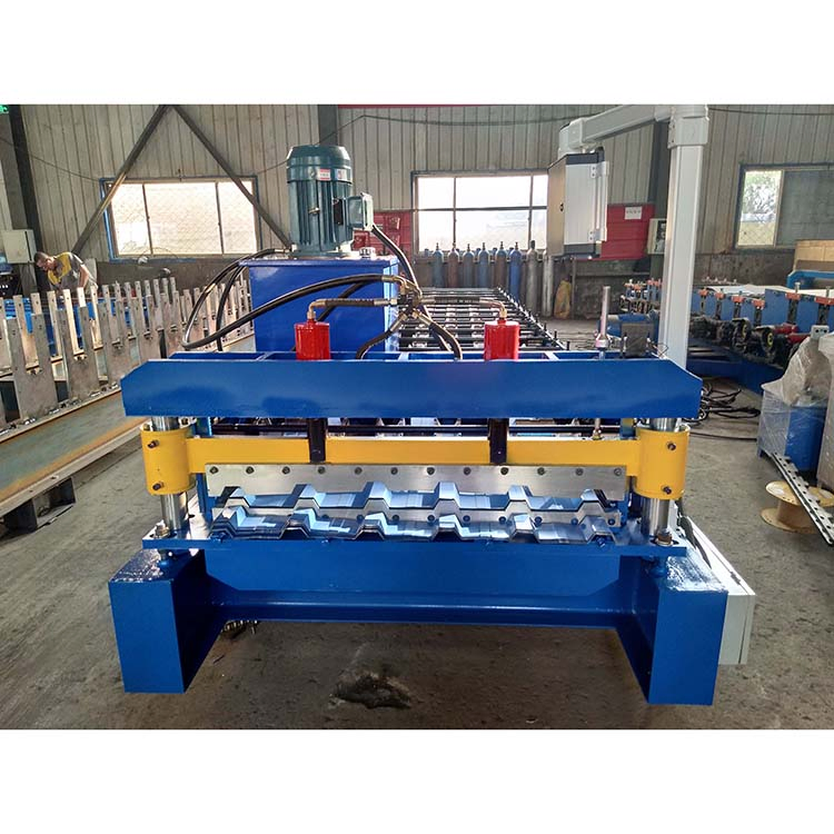Step Tile Roll Forming Machine Cold Trapezoidal Steel