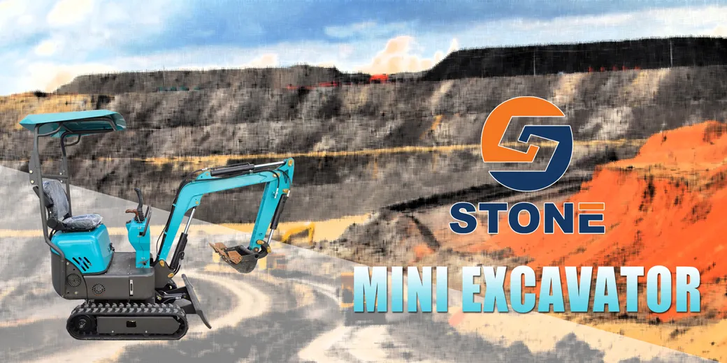 Stone Brand Construction Equipment Digger Mini Crawler Excavator Laser Cutting Machine Bulldozer Wm10 1 Ton Bucket for Sale Price