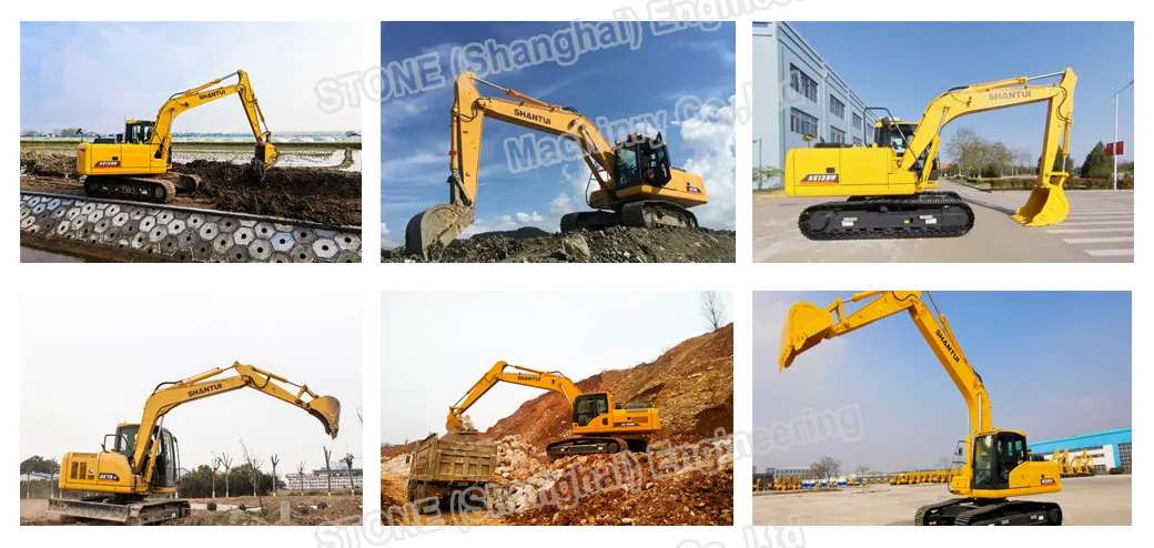 Stone Brand Construction Equipment Digger Mini Crawler Excavator Laser Cutting Machine Bulldozer Wm10 1 Ton Bucket for Sale Price
