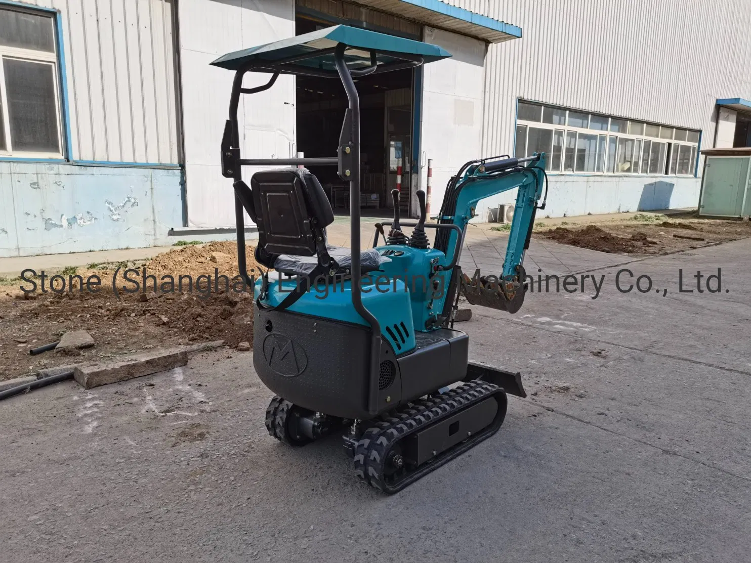 Stone Brand Construction Equipment Digger Mini Crawler Excavator Laser Cutting Machine Bulldozer Wm10 1 Ton Bucket for Sale Price