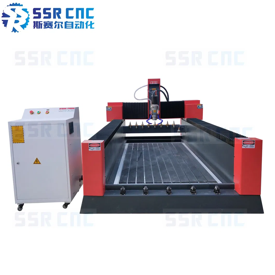 Stone Engraving 3 Axis Desktop CNC Router with Heavy Body