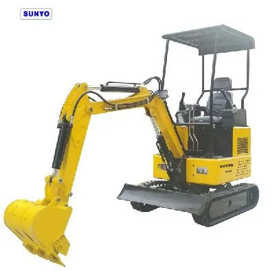 Sunyo Sy15 Mini Excavator Is Hydraulic Excavator, Similar as Mini Loader, Wheel Loader, Crawler Excavator,
