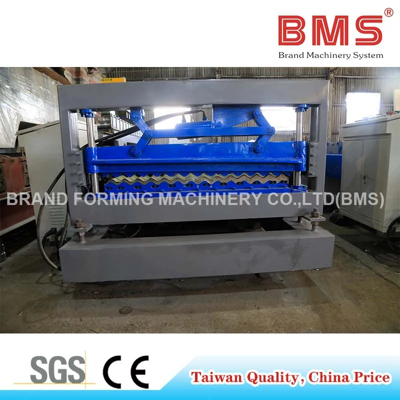 Taiwan Quality Corrugated Roofing Sheet Forming Machine for Yx18-728 Profile