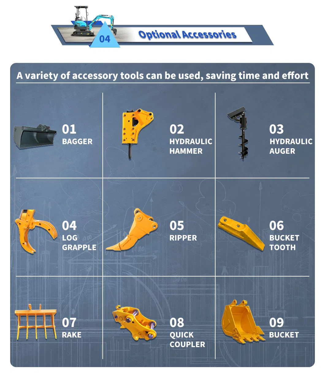 Te18s Mini Excavator China Supplier