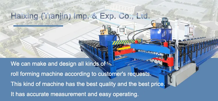 Tile Metal Roof Roll Forming Steel Trapezoidal Roofing Machine