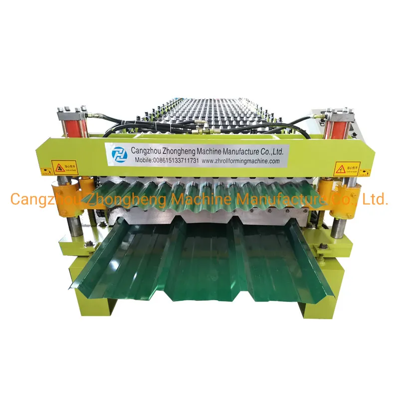 Tr4 Tr5 Double Deck Roll Forming Machine for Peru Chile Market