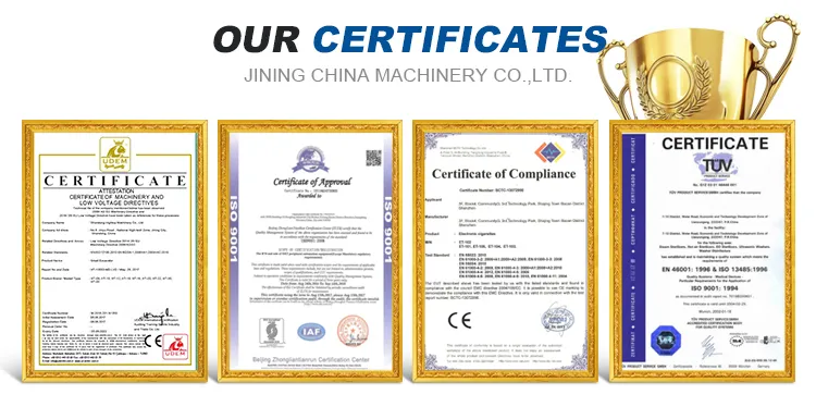 USA EPA Engine 1.8t 2t Mini Cheap Excavators for Sale