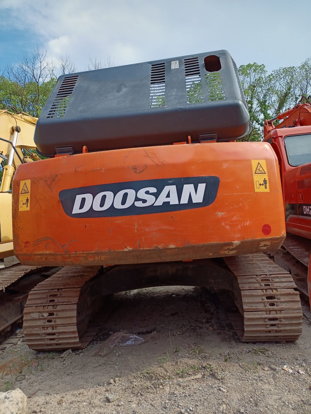Used 220ton Doosann Dh215-9e Excavator Final Drive Rebuild Hydraulic Shovel Excavator Max Unique Clearance Cylinder Power Engine