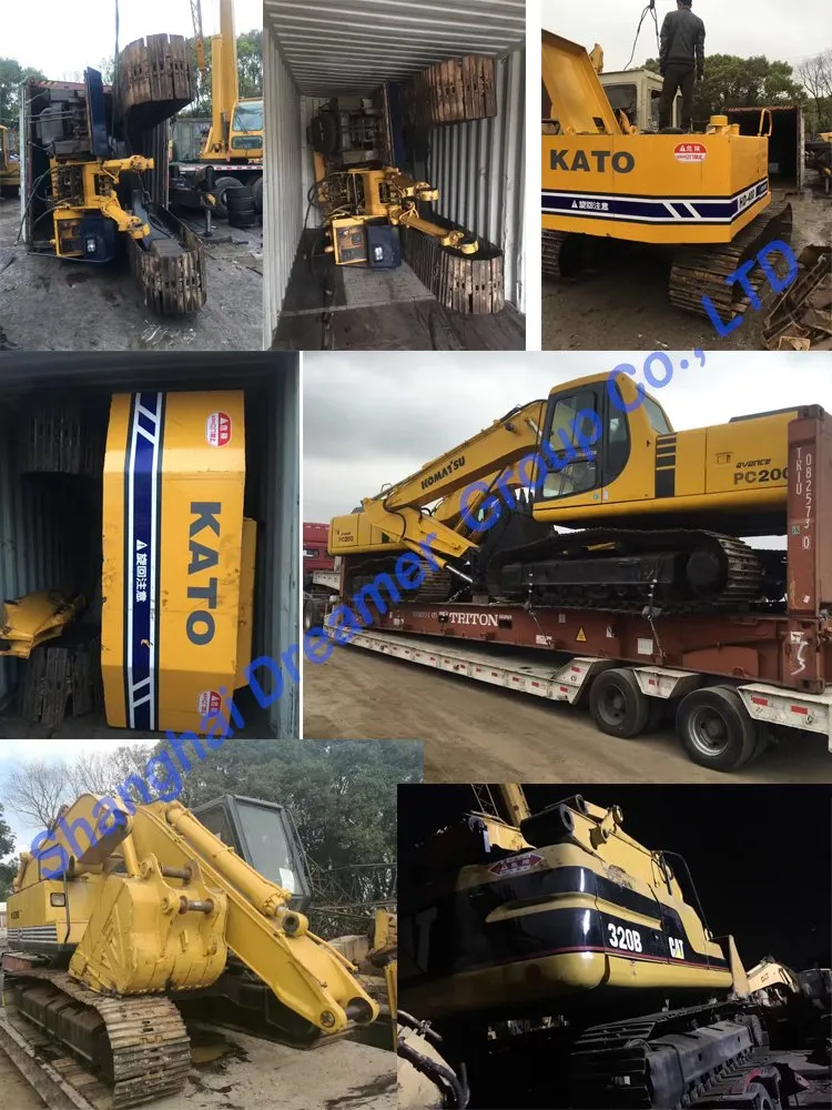 Used Good Performance Komatsu PC220-6 Crawler hydraulic Excavator for Sale