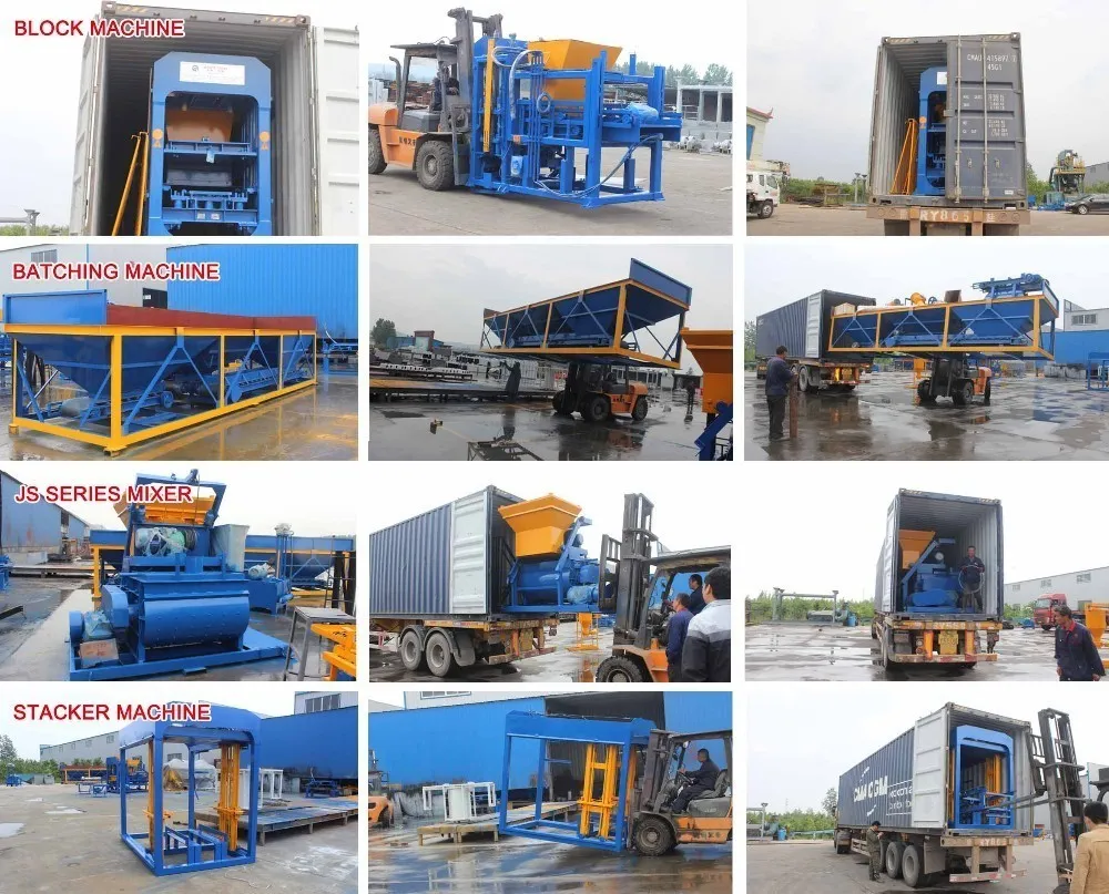 Used Concrete Block Making Machine for Sale