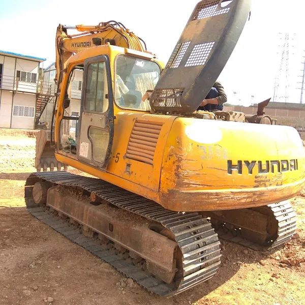 Used High Quality Hyundai R130-5 Crawler/Wheeled Excavator, Second Hand Excavator/Digger