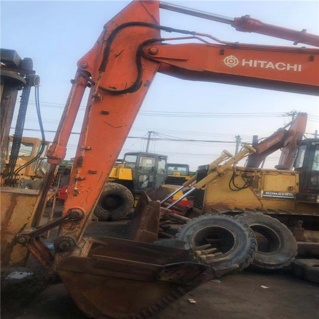 Used Hitachi Wheel Excavator Ex60wd-1 Ex100wd-1 Ex160wd-1 Diiger Original Made in Japan