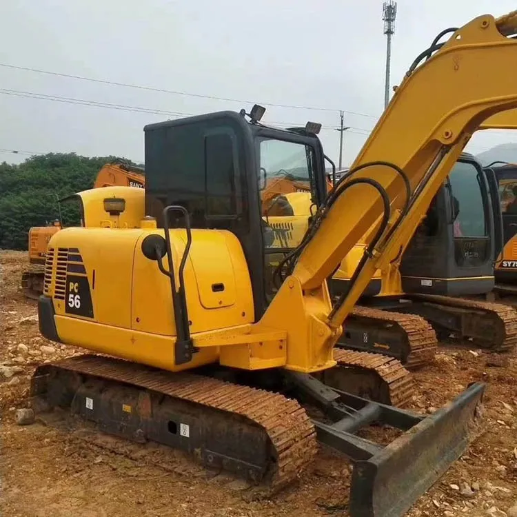 Used Micro Digger Kobelcoo Sk75sr 7ton Crawler Excavator for Sale