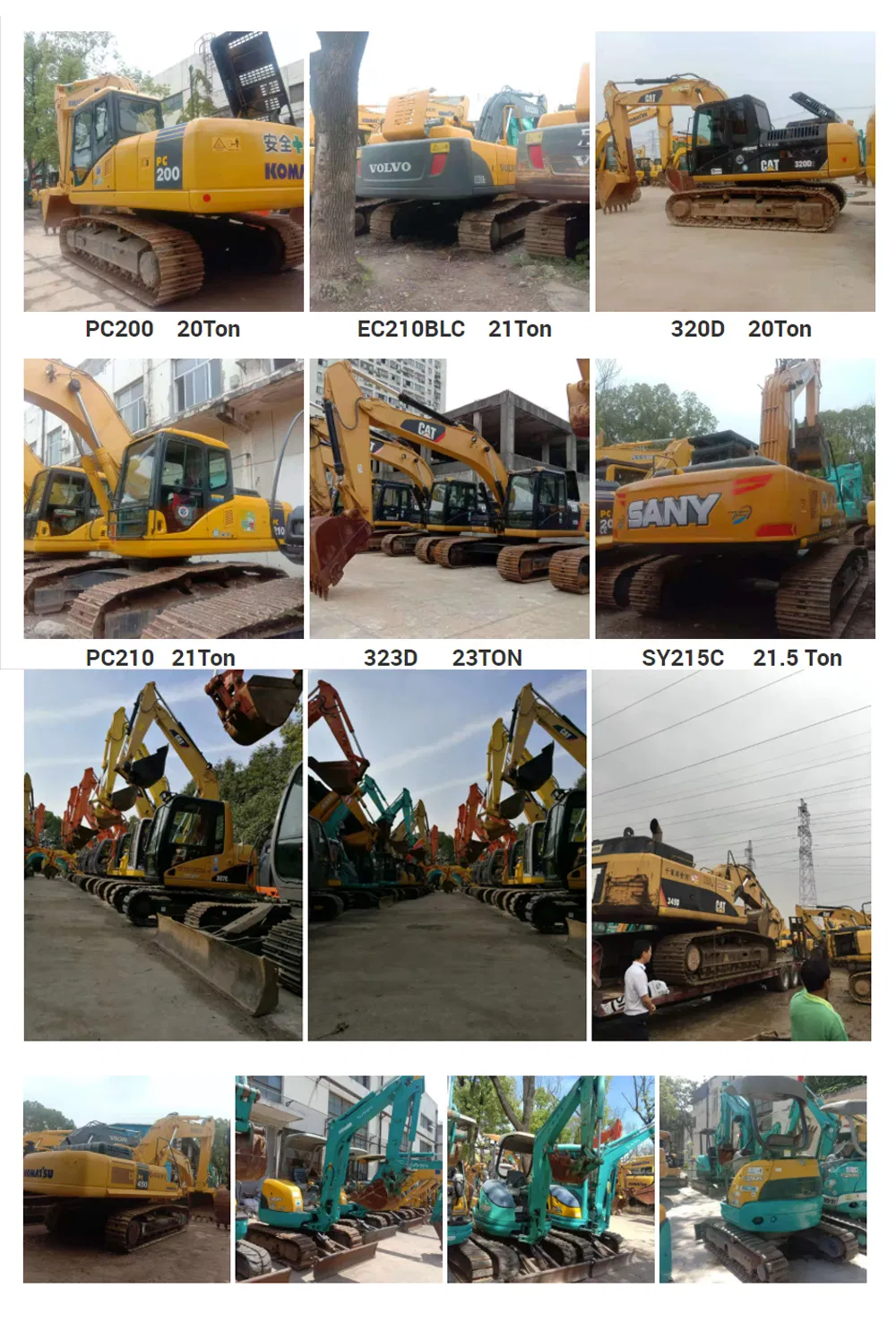 Used Mining Excavator Construction Machinery 15ton Sanyi Sy135c-9 Hydraulic Crawler